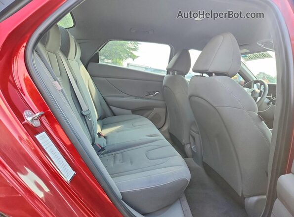 KMHLM4DG7RU674292 2024 HYUNDAI ELANTRA Красный Вид задних сидений