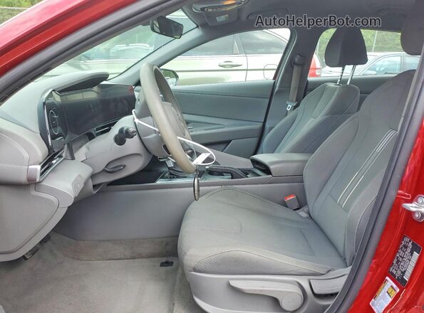KMHLM4DG7RU754191 2024 HYUNDAI ELANTRA Red წინა სალონის ხედი
