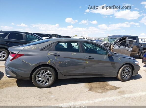 KMHLM4DG7RU840780 2024 HYUNDAI ELANTRA Gray Вид задньої частини салону