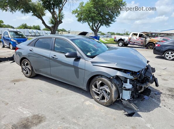 KMHLM4DG7SU955580 2025 HYUNDAI ELANTRA Gray Delantero derecho