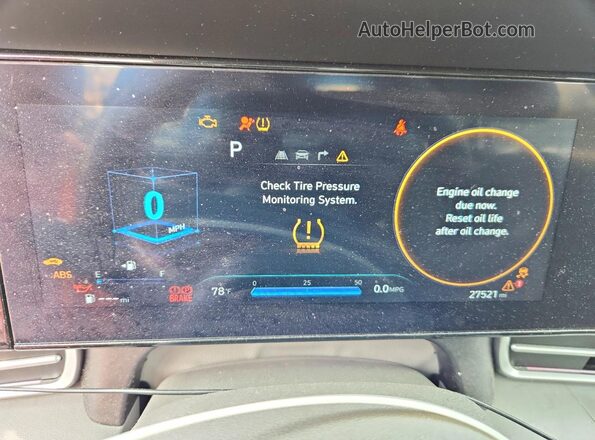 KMHLM4DG8RU728280 2024 HYUNDAI ELANTRA Gray Սարքավորումների վահանակի տեսք