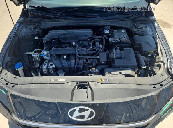 KMHLM4DG8SU057571 2025 HYUNDAI ELANTRA Угольный Вид задней части салона