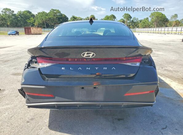 KMHLM4DG8SU897771 2025 HYUNDAI ELANTRA Черный Вид сзади
