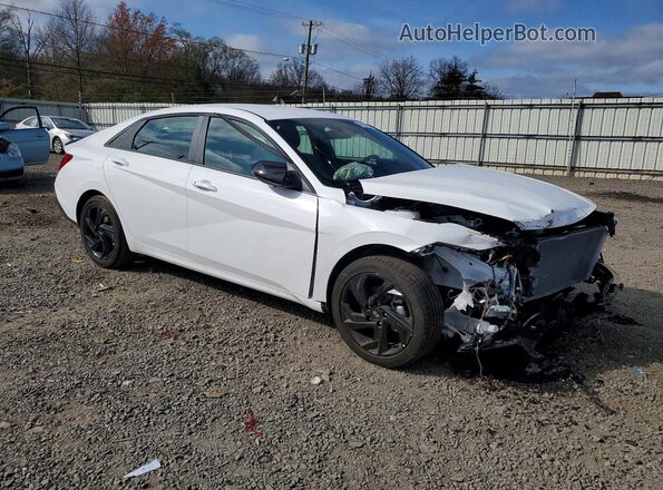 KMHLM4DG8TU117477 2026 HYUNDAI ELANTRA Белый Передняя правая четверть