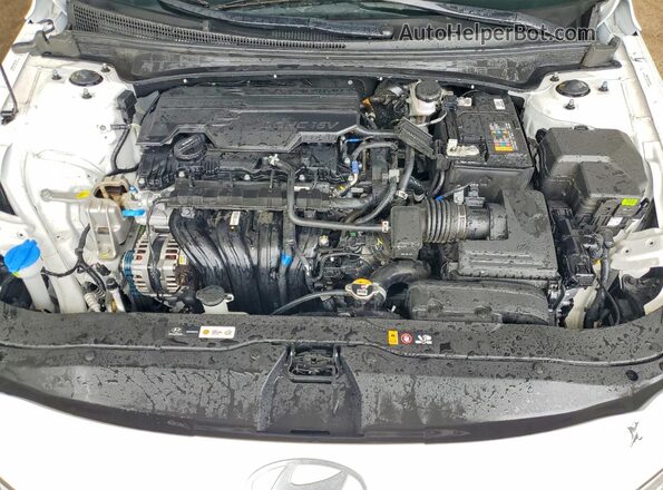 KMHLM4DG8TU168235 2026 HYUNDAI ELANTRA White უკანა სალონის ხედი