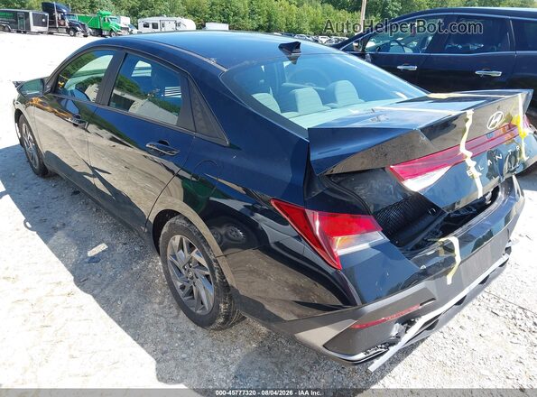 KMHLM4DG9RU638801 2024 HYUNDAI ELANTRA Black Trasero izquierdo