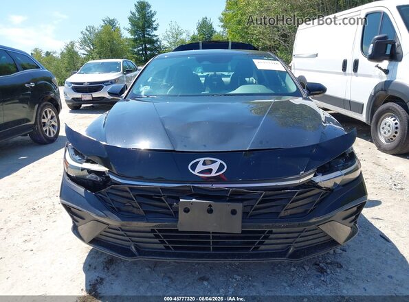 KMHLM4DG9RU638801 2024 HYUNDAI ELANTRA Black Vista del cuadro de instrumentos