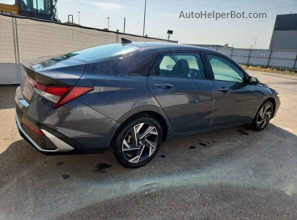KMHLM4DG9RU670616 2024 HYUNDAI ELANTRA Серый Задняя правая четверть