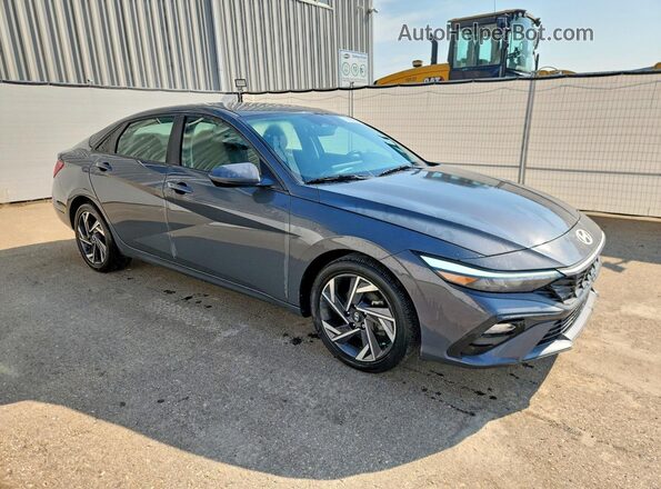 KMHLM4DG9RU670616 2024 HYUNDAI ELANTRA Серый Передняя правая четверть