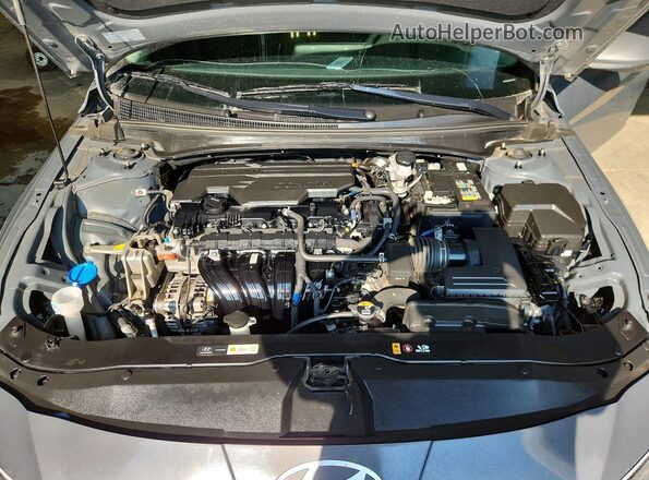 KMHLM4DG9RU670616 2024 HYUNDAI ELANTRA Серый Вид задней части салона