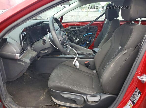 KMHLM4DG9RU671748 2024 HYUNDAI ELANTRA Red Widok wnętrza z przodu