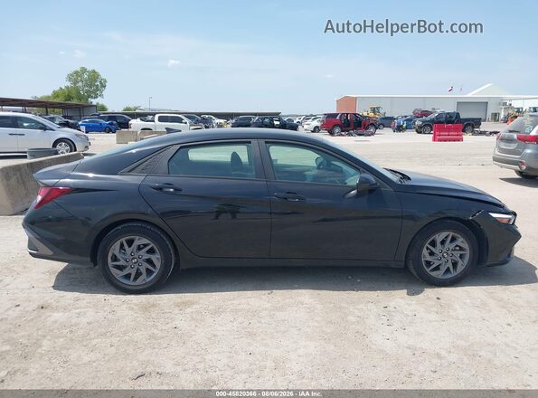 KMHLM4DG9RU694561 2024 HYUNDAI ELANTRA Black Widok zestawu wskaźników
