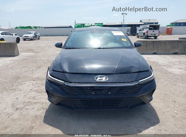 KMHLM4DG9RU694561 2024 HYUNDAI ELANTRA Black Widok deski rozdzielczej