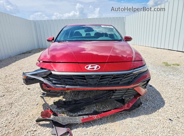 KMHLM4DG9RU839985 2024 HYUNDAI ELANTRA Red Դիմացի տեսք