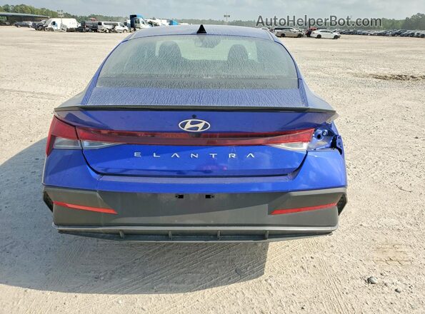 KMHLM4DG9SU058907 2025 HYUNDAI ELANTRA Blue Widok z tyłu