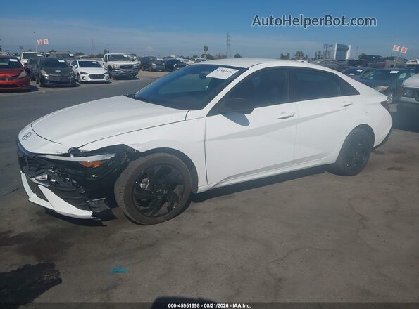 KMHLM4DG9TU180300 2026 HYUNDAI ELANTRA Белый Передняя левая четверть