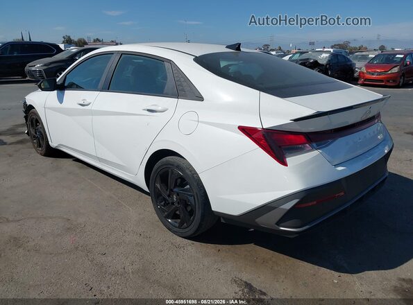 KMHLM4DG9TU180300 2026 HYUNDAI ELANTRA Белый Задняя левая четверть
