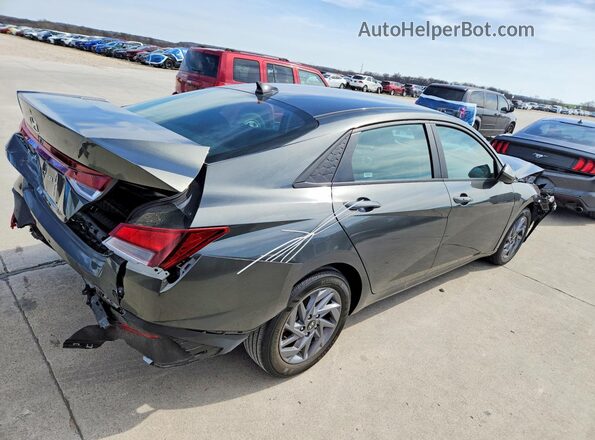 KMHLM4DGXRU673587 2024 HYUNDAI ELANTRA Charcoal Rear right