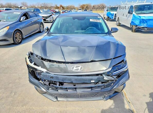 KMHLM4DGXRU673587 2024 HYUNDAI ELANTRA Charcoal Front view