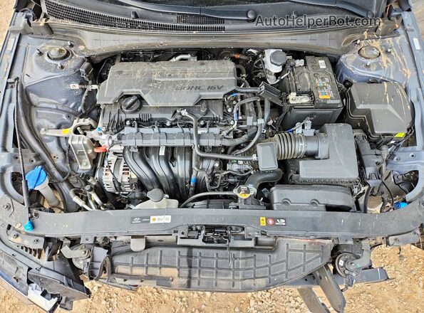 KMHLM4DGXRU703980 2024 HYUNDAI ELANTRA Charcoal Widok wnętrza z tyłu