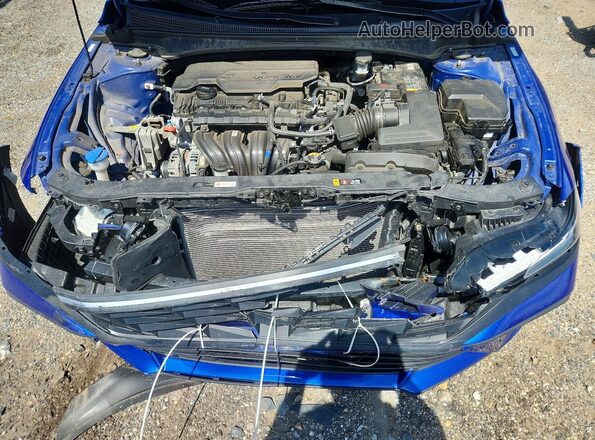 KMHLM4DGXRU823505 2024 HYUNDAI ELANTRA Blue Widok wnętrza z tyłu