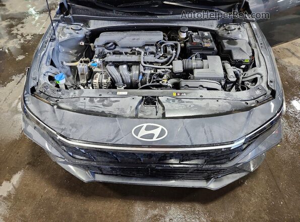 KMHLM4DGXSU014480 2025 HYUNDAI ELANTRA Gray Սալոնի հետևի տեսք