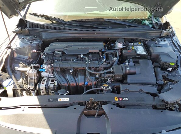 KMHLM4DGXTU177616 2026 HYUNDAI ELANTRA Серый Вид задней части салона
