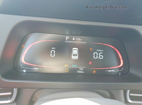 KMHLM4DGXTU183111 2026 HYUNDAI ELANTRA Black Vista del cuadro de instrumentos