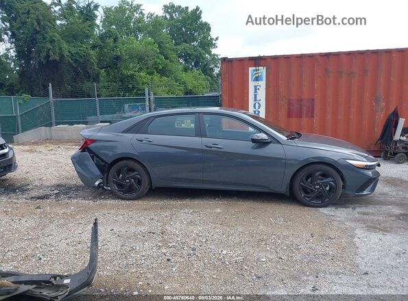 KMHLM4DGXTU183318 2026 HYUNDAI ELANTRA Gray უკანა სალონის ხედი