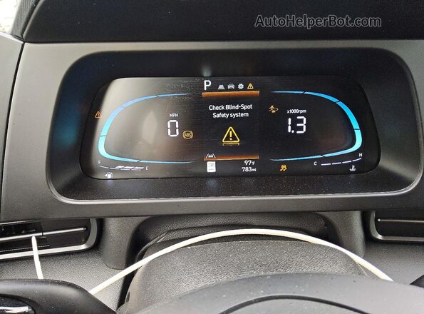 KMHLM4DGXTU225602 2026 HYUNDAI ELANTRA Gray ხელსაწყოთა პანელის ხედი