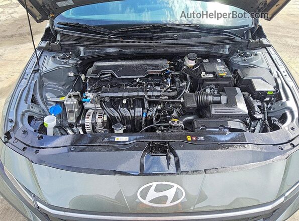 KMHLM4DGXTU225602 2026 HYUNDAI ELANTRA Gray უკანა სალონის ხედი