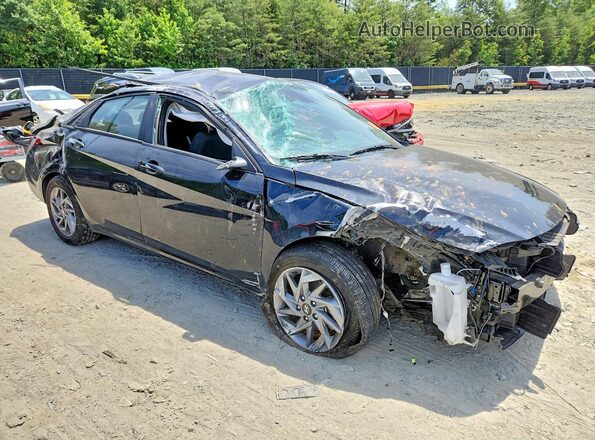 KMHLM4DJ4RU094056 2024 HYUNDAI ELANTRA Black Delantero derecho