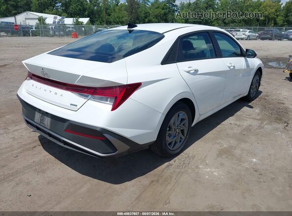KMHLM4DJ8TU199271 2026 HYUNDAI ELANTRA HYBRID White უკანა მარჯვენა