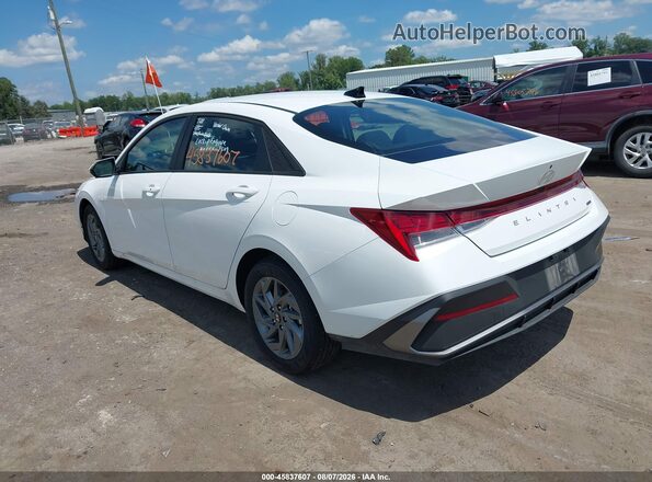 KMHLM4DJ8TU199271 2026 HYUNDAI ELANTRA HYBRID White უკანა მარცხენა