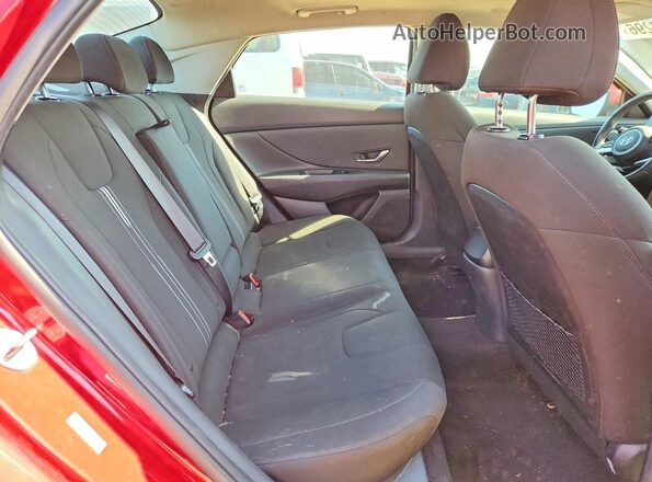 KMHLN4AG0MU167633 2021 HYUNDAI ELANTRA Red Հետևի նստատեղերի տեսք