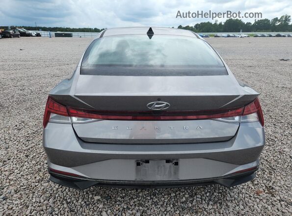 KMHLN4AG2MU179976 2021 HYUNDAI ELANTRA Gray Vista trasera
