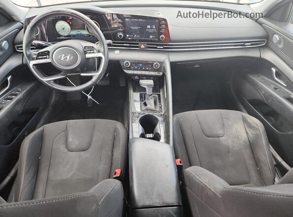 KMHLN4AG2MU179976 2021 HYUNDAI ELANTRA Gray Vista del salpicadero
