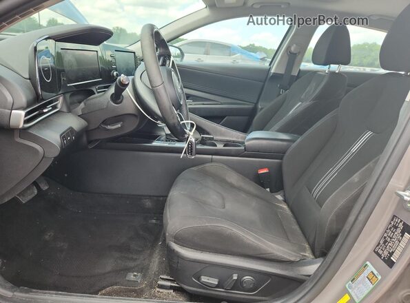 KMHLN4AG2MU179976 2021 HYUNDAI ELANTRA Gray Vista interior delantera
