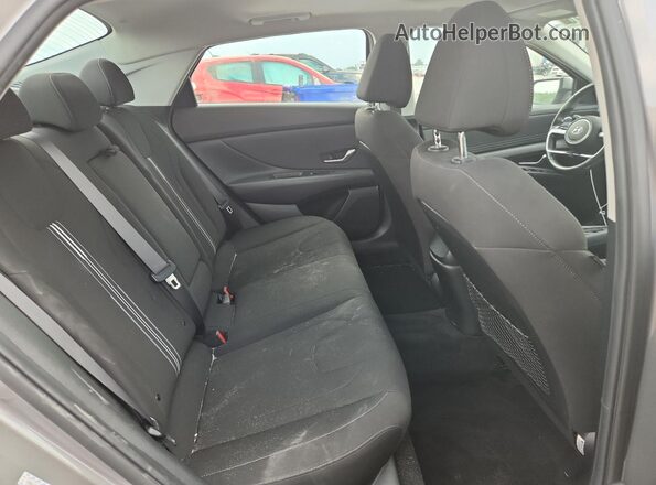 KMHLN4AG2MU179976 2021 HYUNDAI ELANTRA Gray Vista de los asientos traseros
