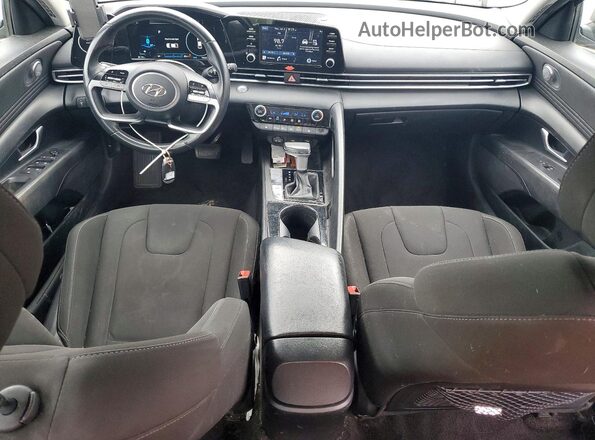 KMHLN4AG5MU101224 2021 HYUNDAI ELANTRA Silver Widok deski rozdzielczej