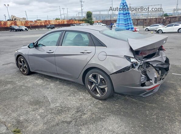 KMHLN4AG5MU101224 2021 HYUNDAI ELANTRA Silver Tył lewy