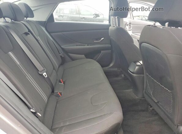 KMHLN4AG5MU101224 2021 HYUNDAI ELANTRA Silver Widok tylnych siedzeń