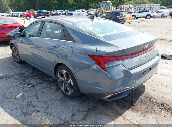 KMHLN4AG5MU155333 2021 HYUNDAI ELANTRA Gray Հետևի ձախ