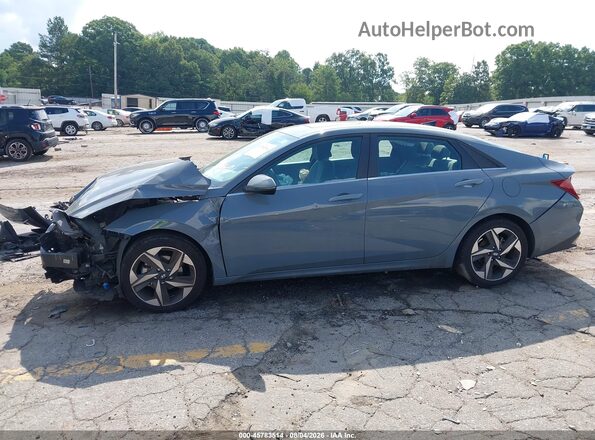 KMHLN4AG5MU155333 2021 HYUNDAI ELANTRA Gray Սալոնի 360 աստիճան տեսք