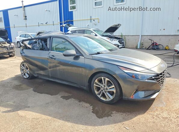 KMHLN4AG5PU540329 2023 HYUNDAI ELANTRA Gray Front right