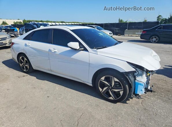 KMHLN4AJ0PU050585 2023 HYUNDAI ELANTRA White Delantero derecho