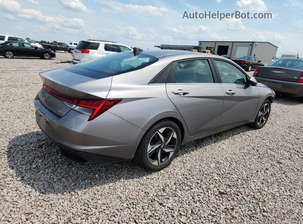 KMHLN4AJ0PU074210 2023 HYUNDAI ELANTRA Silver Trasero derecho