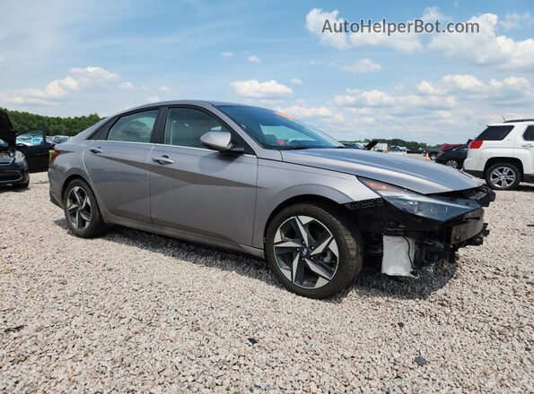 KMHLN4AJ0PU074210 2023 HYUNDAI ELANTRA Silver Delantero derecho