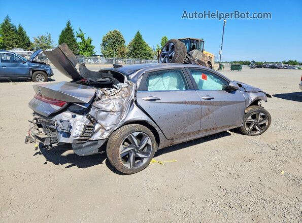 KMHLN4AJ2PU042732 2023 HYUNDAI ELANTRA Silver უკანა მარჯვენა