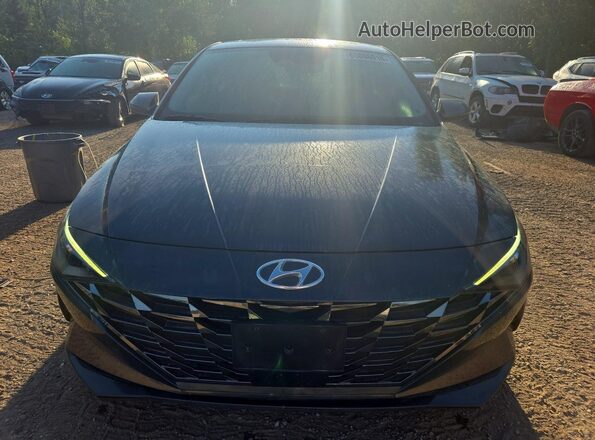 KMHLN4AJ2PU082115 2023 HYUNDAI ELANTRA Gray Widok z przodu